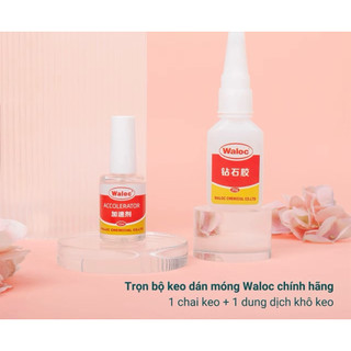 Keo dán waloc bê tông đính đá, gắn móng siêu bền