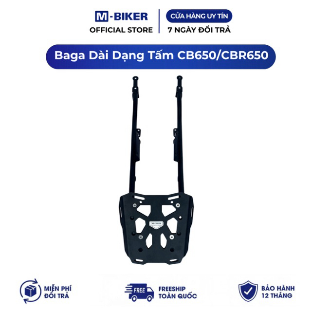 Baga cb650r cbr650, baga đơn cb650, baga sau cb650, cảng sau cb650. Chính Hãng M-Biker