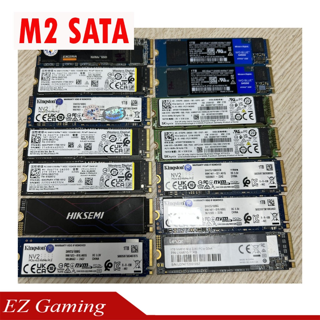 SSD M2 SATA, kích thước 2280, 128-256GB hàng tháo máy từ laptop nhật, sức khỏe rất tốt
