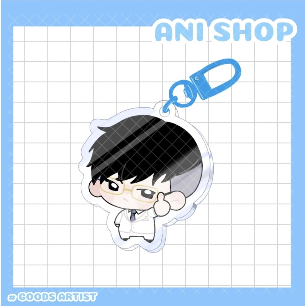 LOOKISM Manhwa Standee&keyring 5cm.Goods artist nhân vật hoán đổi diệu kì