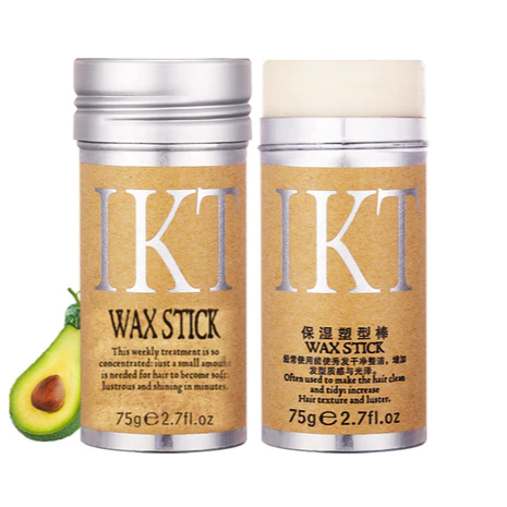 Sáp Vuốt Tóc Con Dạng Thỏi IKT WaxStick Từ Bơ & Sáp Ong Thiên Nhiên Giữ Nếp Tự Nhiên, Không Bết Dính, Sang trọng
