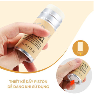 Sáp Vuốt Tóc Con Dạng Thỏi IKT WaxStick Từ Bơ & Sáp Ong Thiên Nhiên Giữ Nếp Tự Nhiên, Không Bết Dính, Sang trọng
