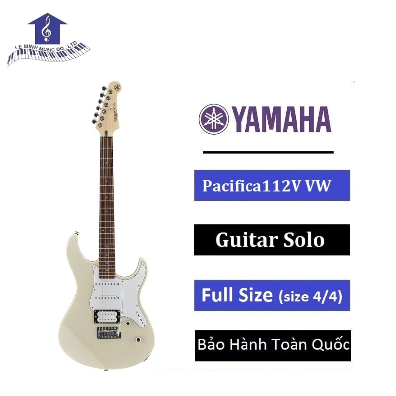 Đàn Guitar Điện Yamaha Pacifica 112V màu Trắng