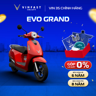 [Nhận xe HCM] EVO Grand - Xe máy điện Vinfast chính hãng - Trả góp 0%