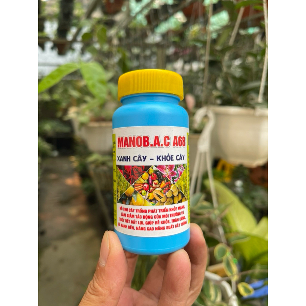 DUNG DỊCH NANO BẠC A68 100ml (trị nấm cho cây)