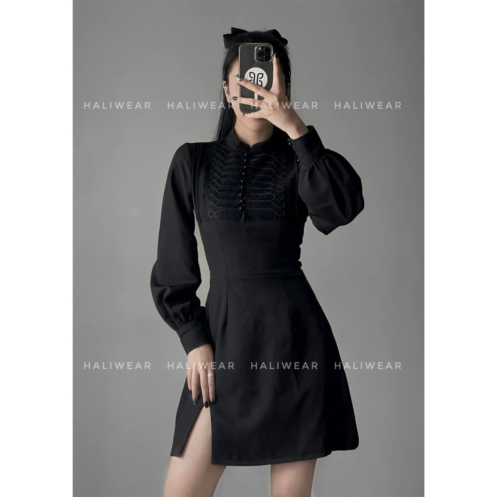 Pass Đầm Đi Tiệc Đi Date Haliwear Thanh Lịch Sang Chảnh Size S