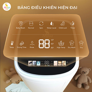 MÁY GIẶT SẤY MINI MOAZ BÉBÉ MB-119 MB-068 PLUS