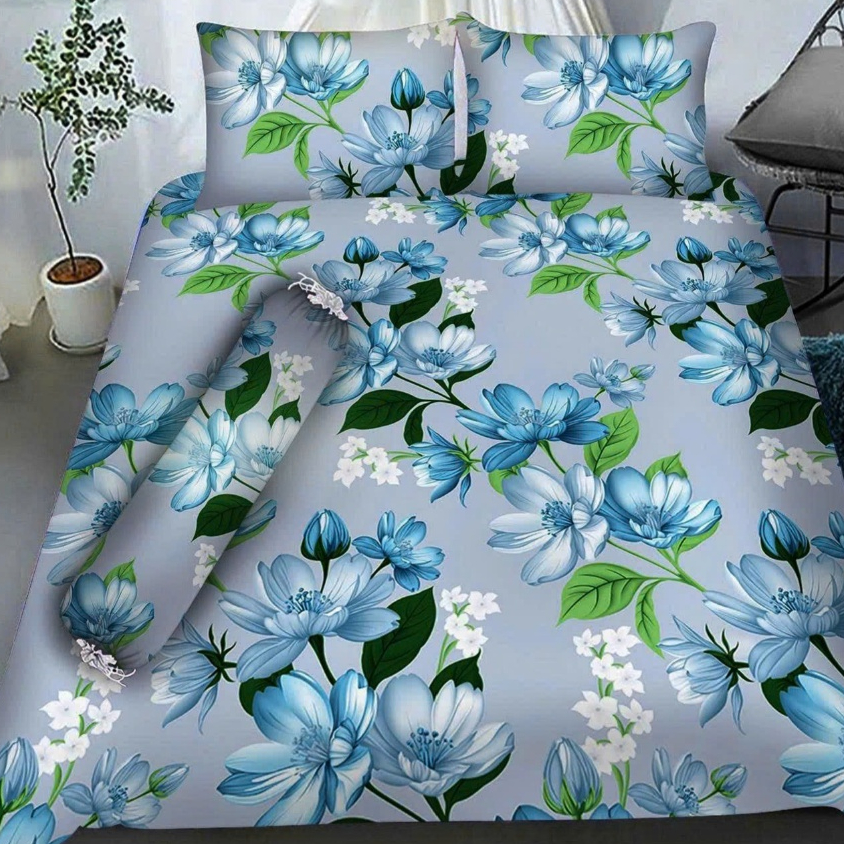 Bộ Drap Thun  Hàn Quốc Mát Lạnh {4  MÓN} Cực Hot