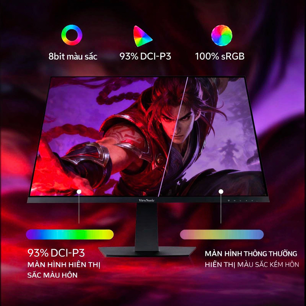 Màn Hình Gaming ViewSonic VX24G11 – 23.8" – 260Hz – IPS | BigBuy360 - bigbuy360.vn