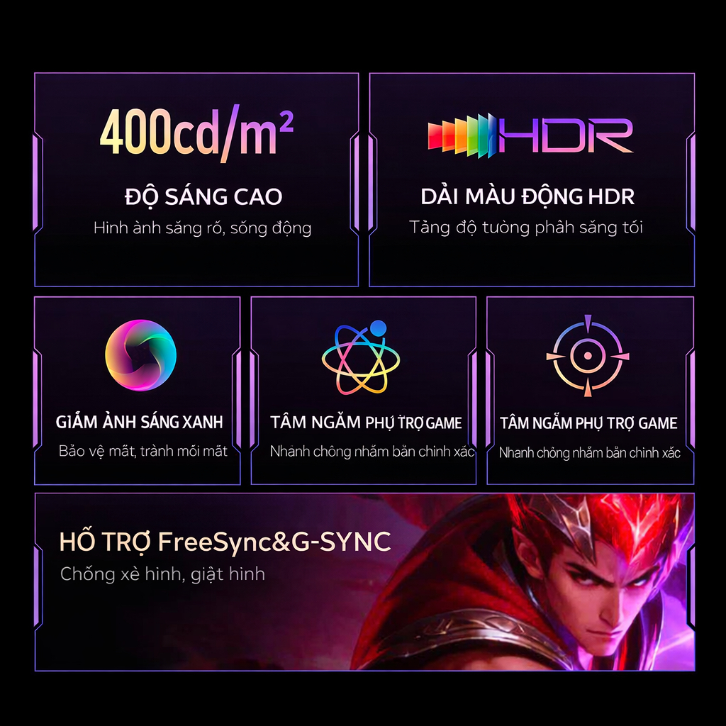 Màn Hình Gaming ViewSonic VX24G11 – 23.8" – 260Hz – IPS | BigBuy360 - bigbuy360.vn