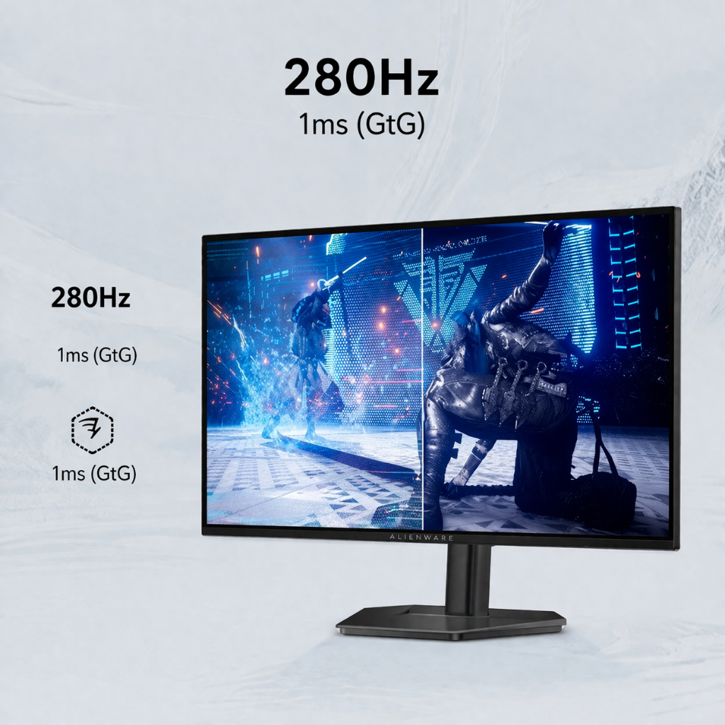 Màn Hình Dell Alienware AW2726DL – 27" – 2K – 280Hz – IPS – Gaming cao cấp | BigBuy360 - bigbuy360.vn
