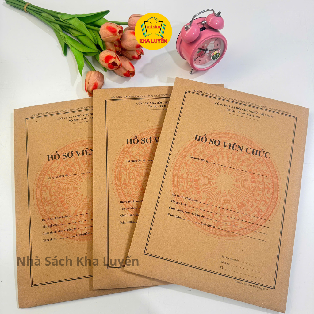 (1-3 Bộ) Hồ Sơ Viên Chức Mẫu Chuẩn Theo Thông Tư Số 07/2019/TT-BNV
