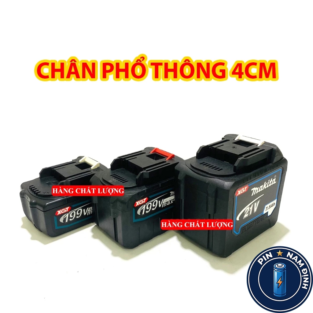 Pin chân phổ thông 10 cell, 15 cell, 20 cell, 30 cell cho các loại máy công cụ ( khoan, vít, cưa, cắ