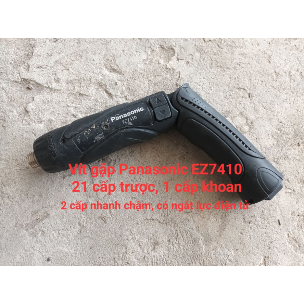 Vít gặp Panasonic EZ7410 3.6V, hàng nhật bãi