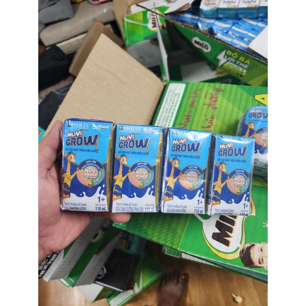 Nuvi Grow 110ml Lốc 4 hộp