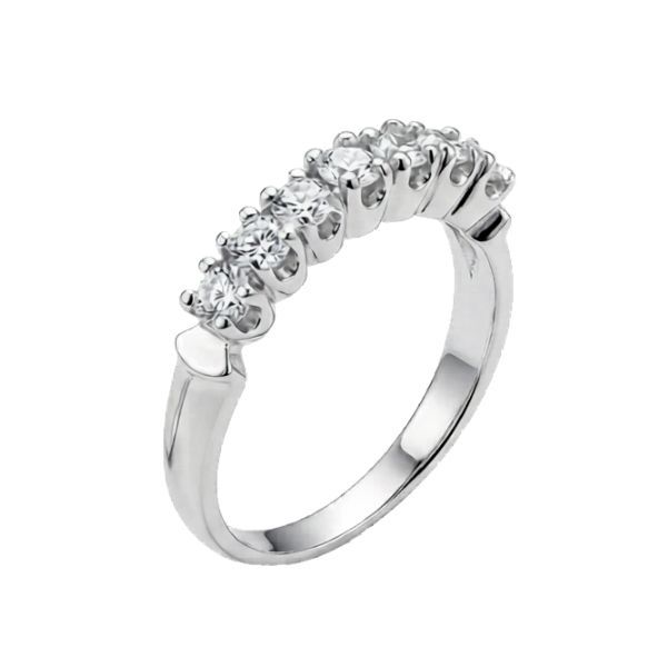 Nhẫn Nữ | Bạc S925 | Kiểu nhẫn kết 7 viên đá| 10071-1-7