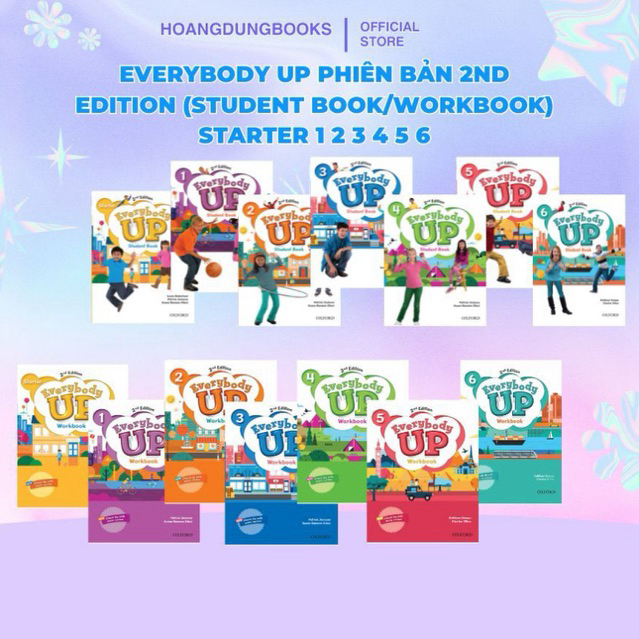 Everybody Up 2nd Edition | Student Book/Workbook | Starter, 1–6 | Chọn lẻ