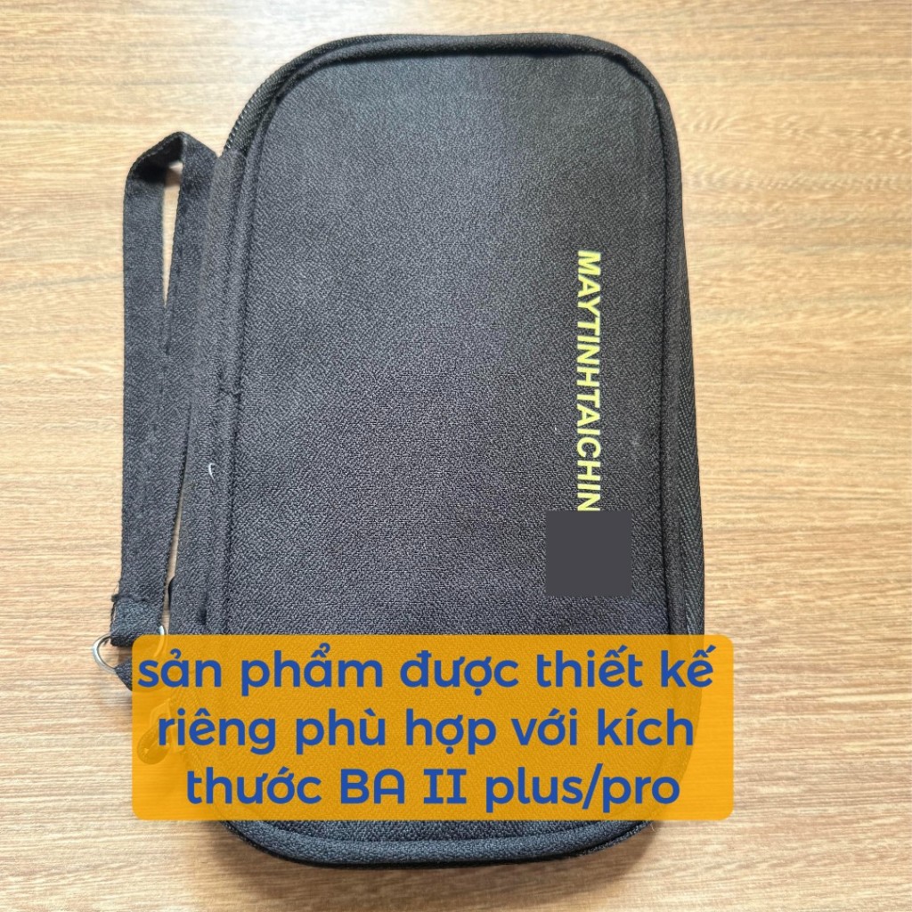 Túi đựng máy tính tài chính Texas instruments BA II plus, BA II plus professional, đựng được cả bút 