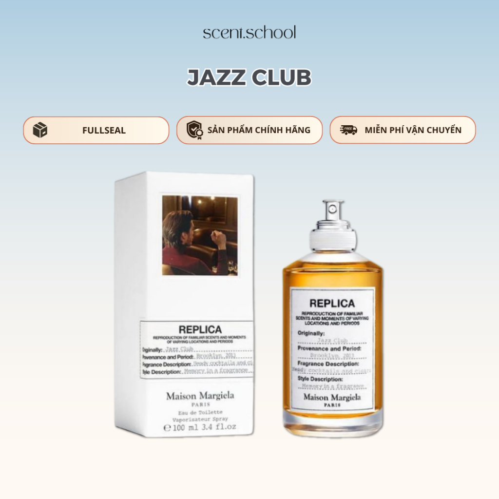 Nước hoa Fullseal Jazz Club | Nước hoa Unisex | Scent.school Perfume