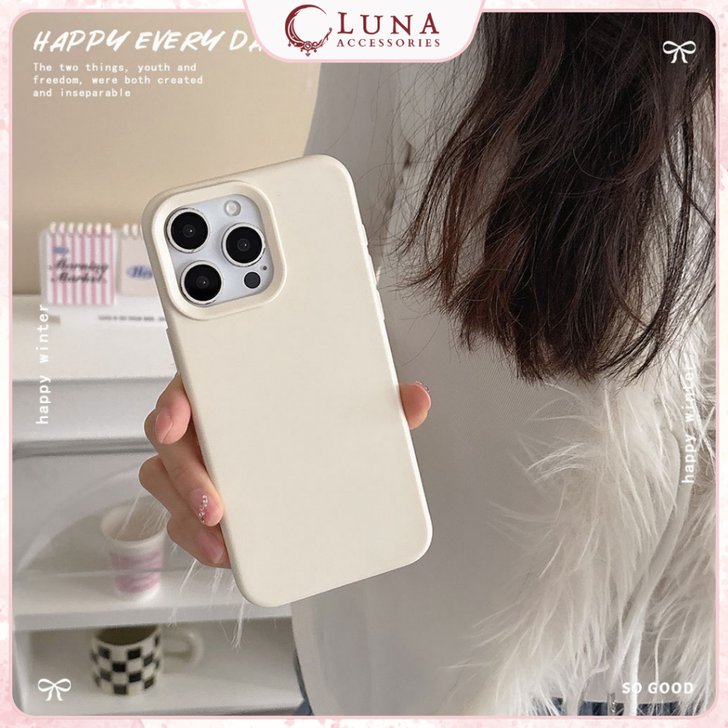 Ốp Lưng iPhone TPU Đệm Nhung Chống bẩn, Bảo Vệ Camera - iP 13/14/15/16/17/Mini/Plus/Pro/Max/Air