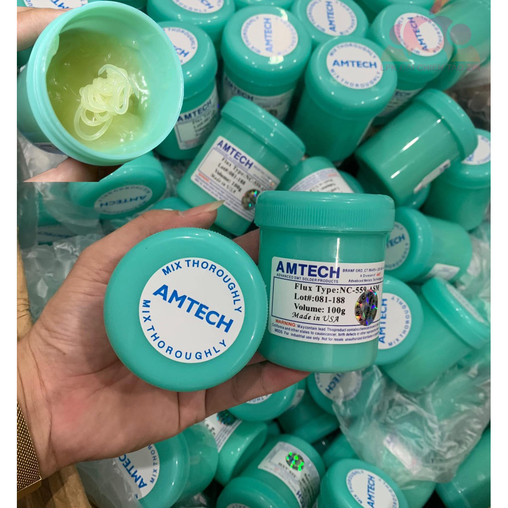 Mỡ hàn Amtech NC-559-ASM 100g Hàng Loại 1