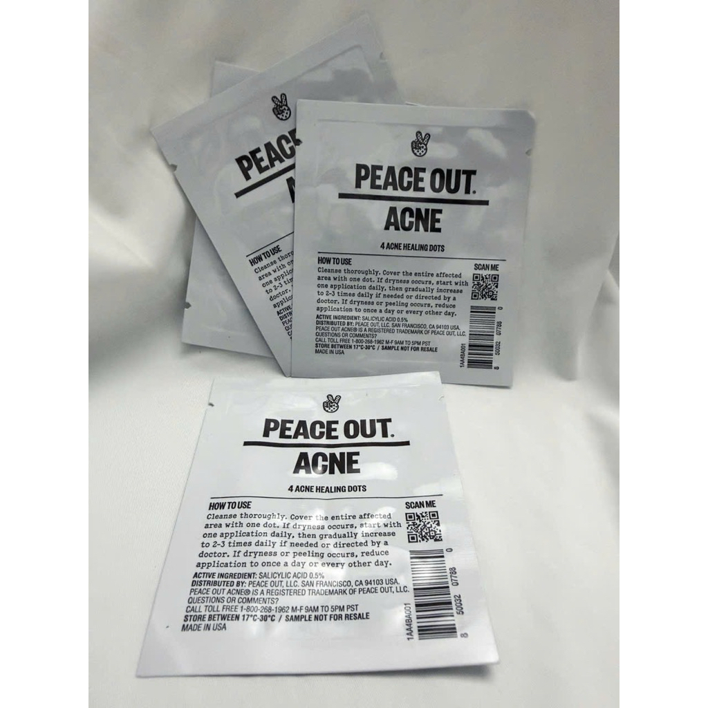miếng dán xẹp mụn Peace Out Acne Healing Dots