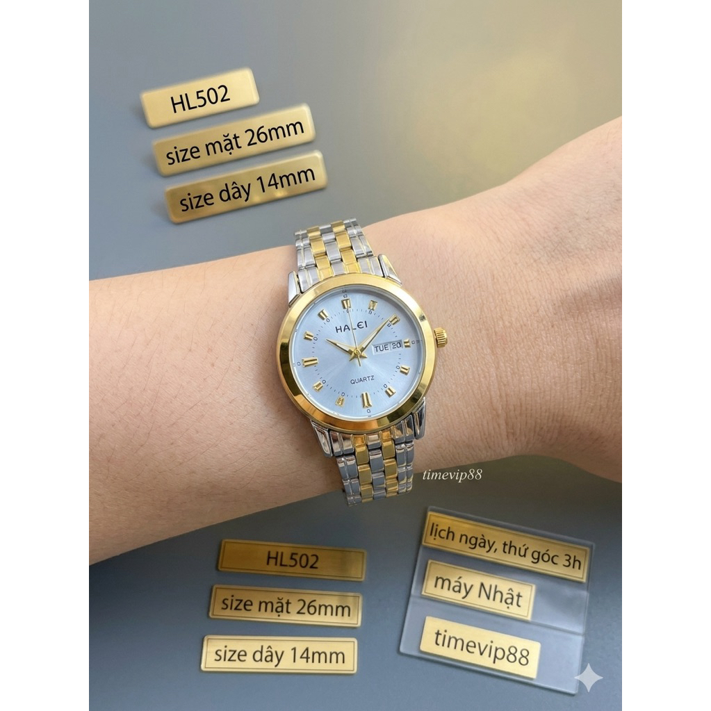Đồng hồ Nữ Halei 502