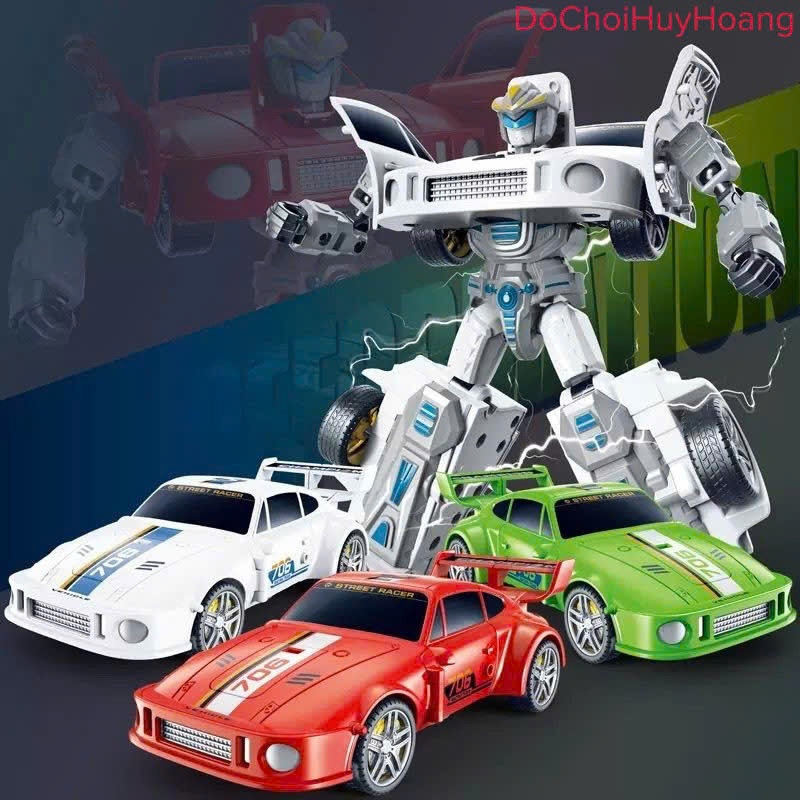 Mô hình robot biến đổi thành xe thể thao 17cm 706