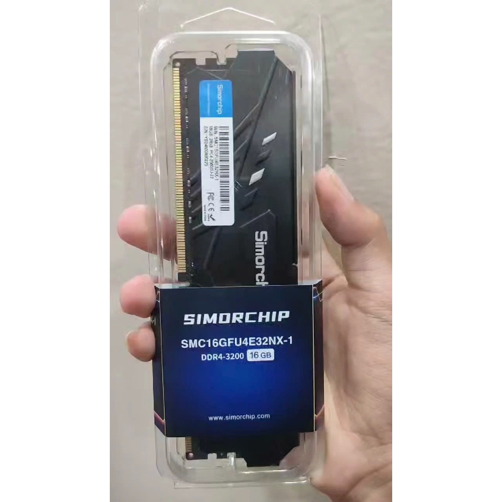 RAM SIMORCHIP D4 16GB 3200MHz CHIP INTEL/AMD - Bảo hành 60 tháng
