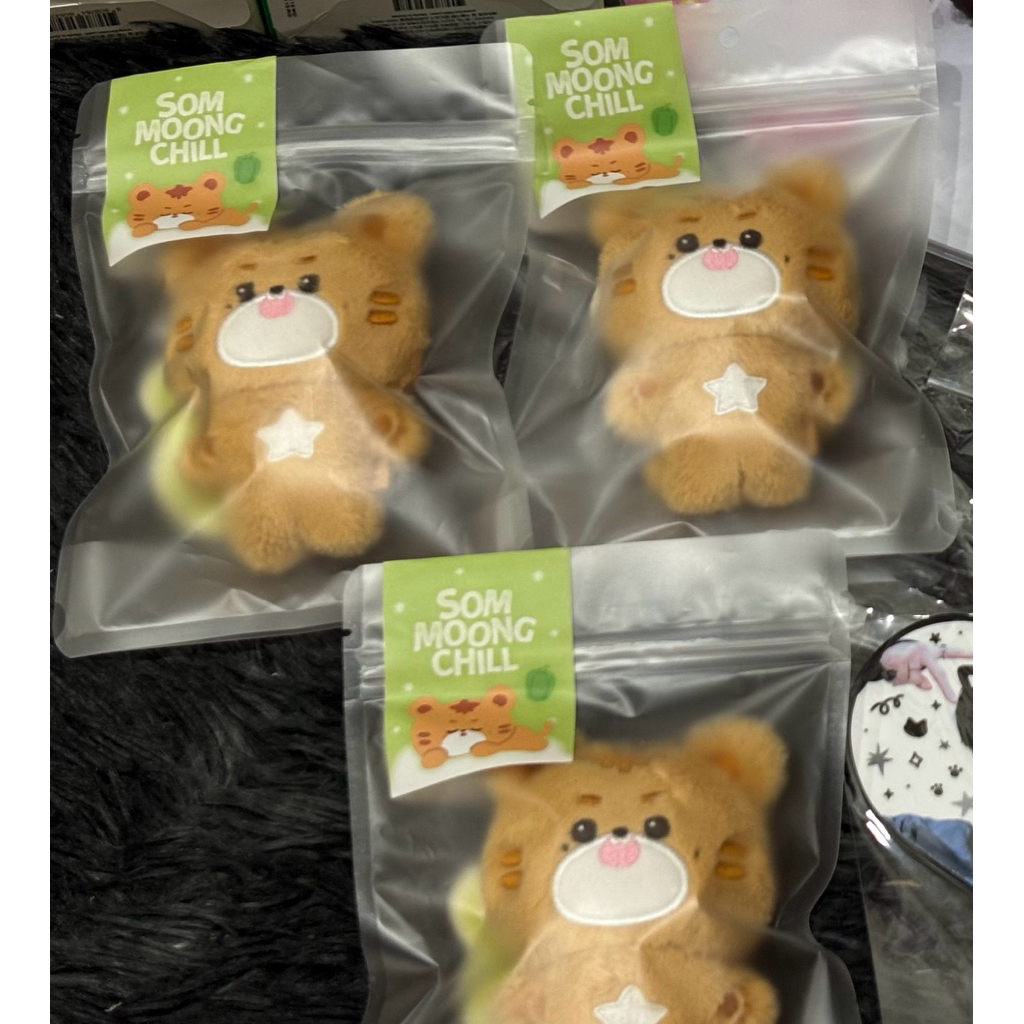 <SEALED> MÓC KHOÁ GẤU BÔNG KEYRING DOLL SOM MOONG CHILL NHÓM NCT127 NCT 127 - MARK LEE <đọc kĩ mô tả
