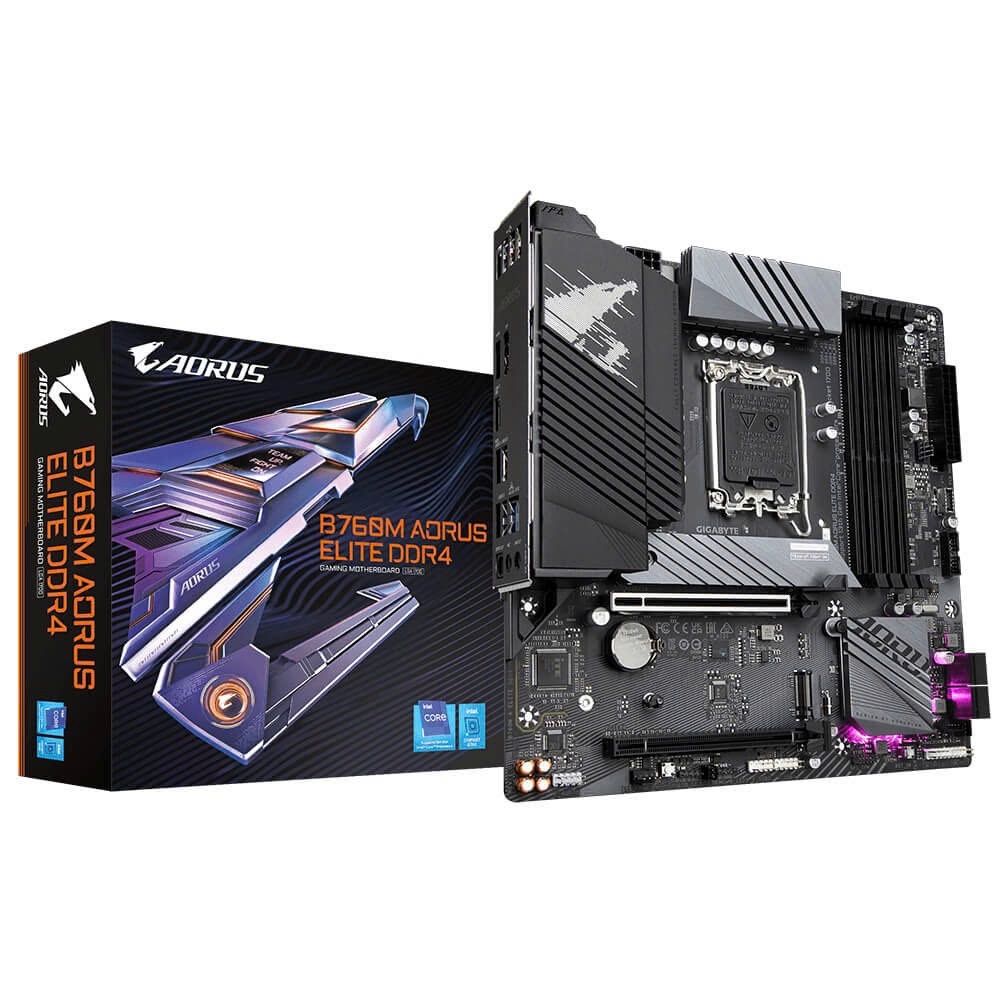 Mainboard Gigabyte B760M AORUS ELITE DDR4 NEW 36 THÁNG