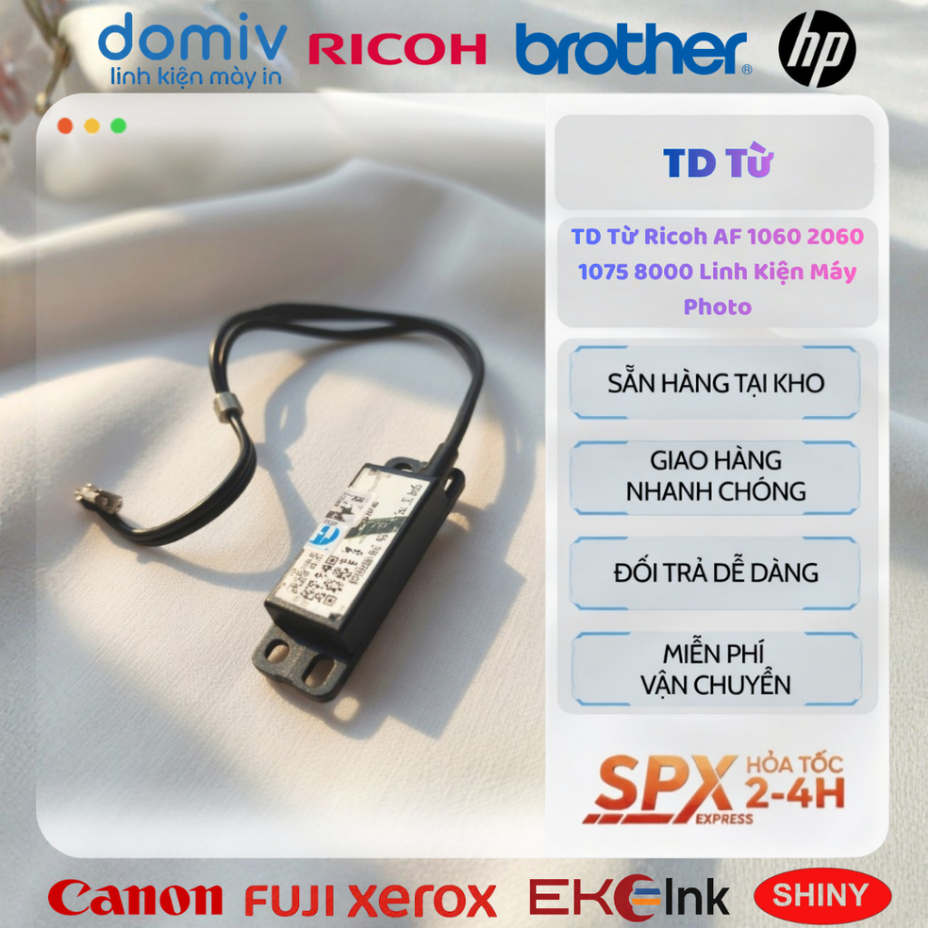 TD Từ Ricoh AF1060 2060 1075 8000 Linh Kiện Hộp Từ Máy Photo 1 Cái Tương Thích Dễ Lắp