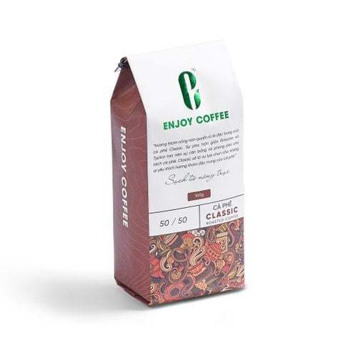 Cà phê nguyên chất rang mộc Classic 500g Enjoy Coffee (EJ FARM)