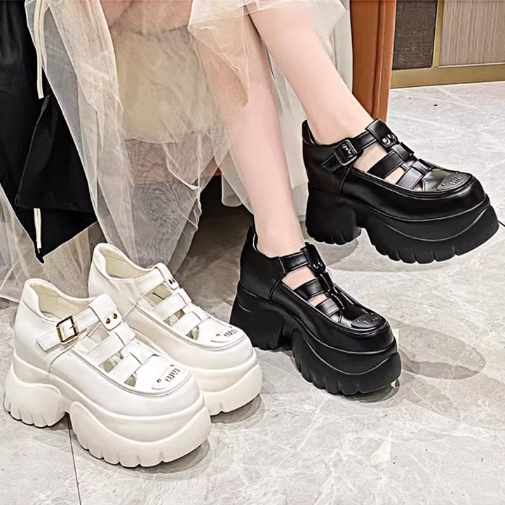 Giày Đế Cao Dành Cho Nữ Chất da PU 9CM 0513
