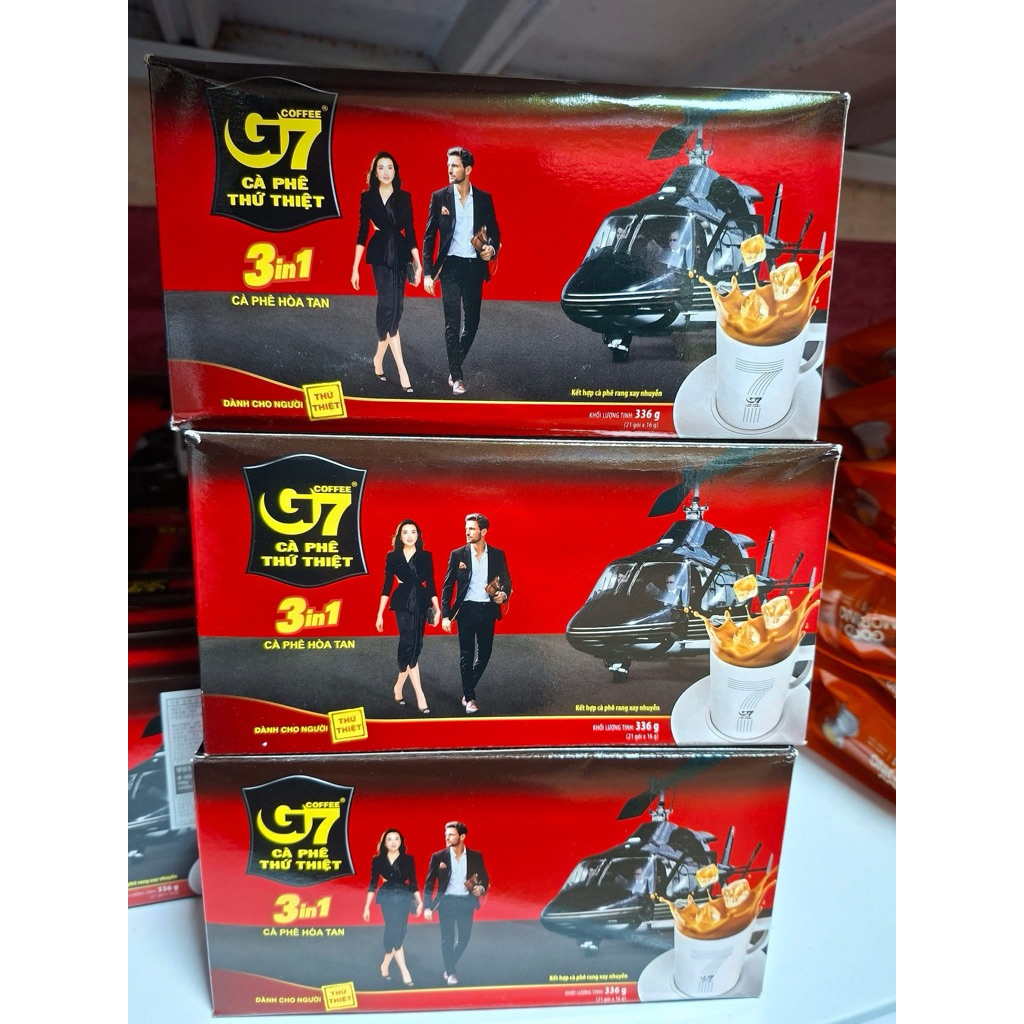 Combo 1 Hộp Caffe G7 21 gói (3in1 – 21 x 16g)