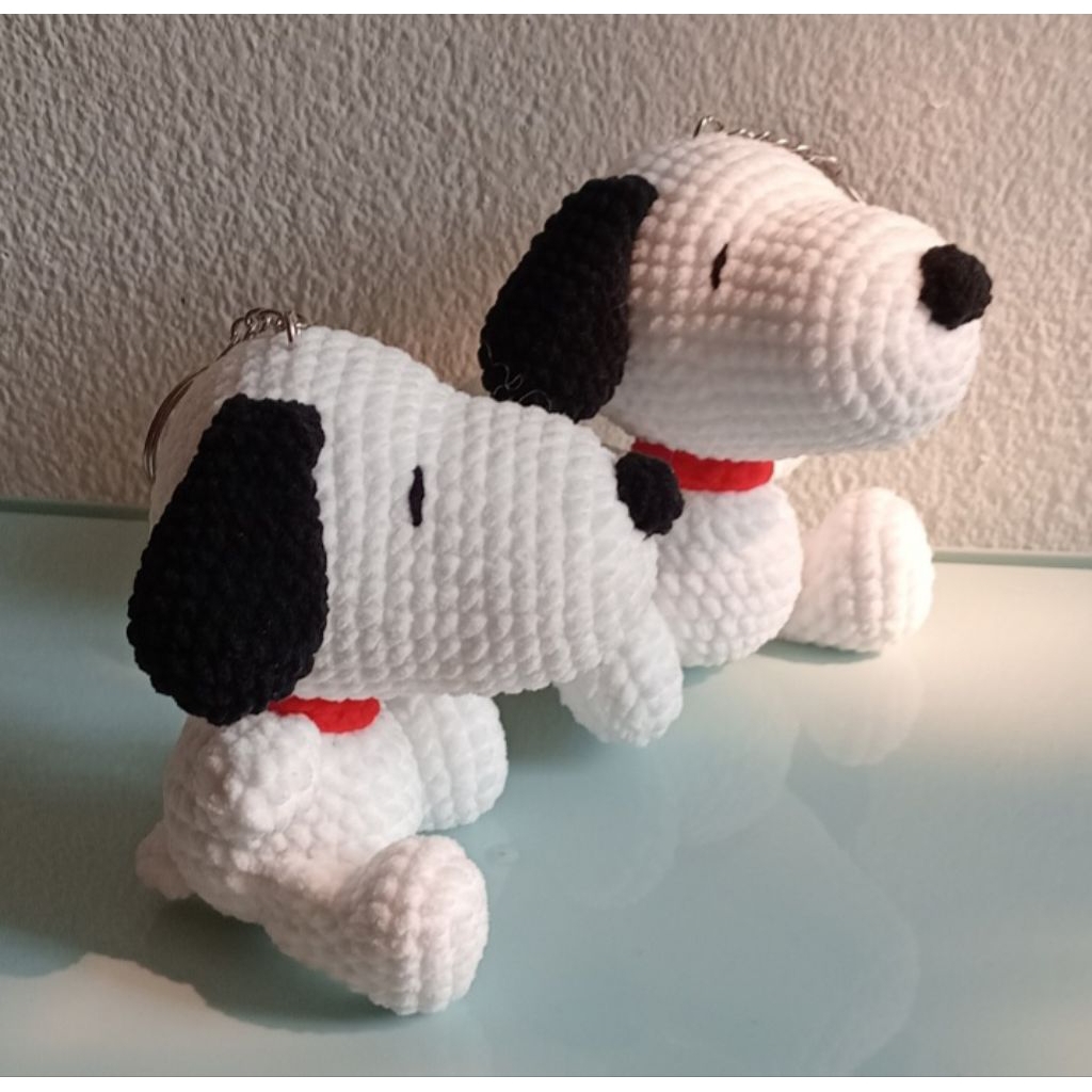 Móc khóa len snoopy