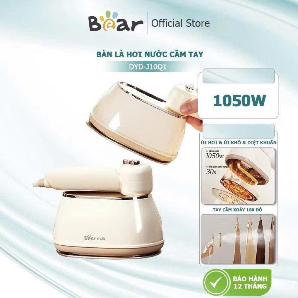 Bàn là hơi nước cầm tay DYD -J10Q1/ bảo hành 1 năm