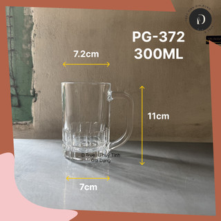 Hộp 6 Ly Quai Cà Phê Lùn/Cao Thái Lan 300ML/315ML/375ML (PG-372/PG-131/PG-999)
