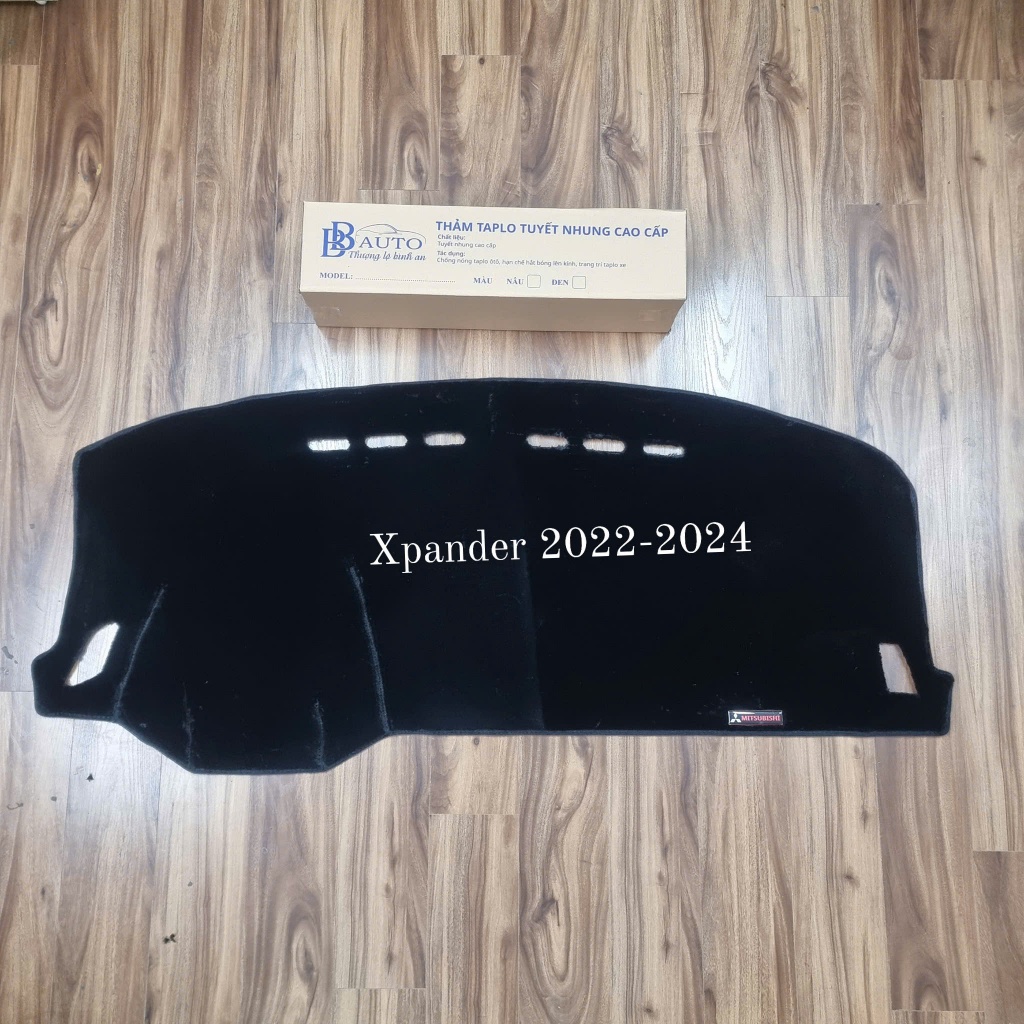 Taplo Xpander  - Thảm taplo Mitsubishi Xpander chất liệu tuyết nhung, thảm mềm,mượt, đẹp, chống nắng