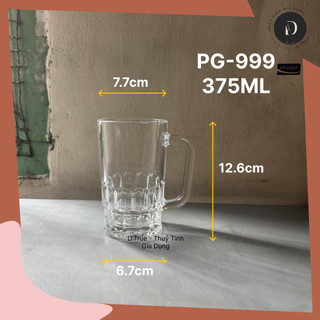 Hộp 6 Ly Quai Cà Phê Lùn/Cao Thái Lan 300ML/315ML/375ML (PG-372/PG-131/PG-999)