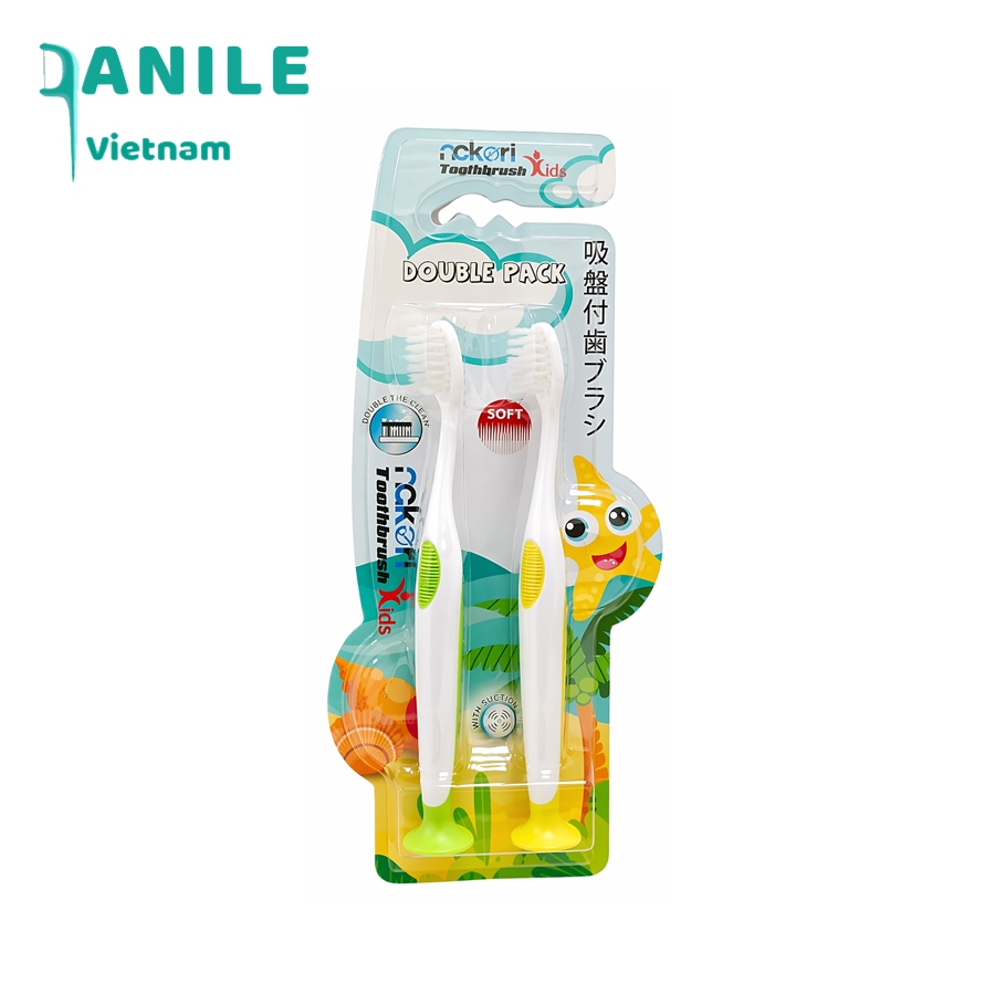 Bàn chải đánh răng trẻ em NAKORI 4352 (2 cây)