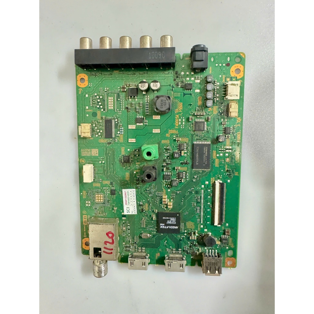 Bo main boar mạch linh kiện tivi tv SONY KLV-32R402A 32R402 nguồn, xử lý chung chính chủ khiển phím 
