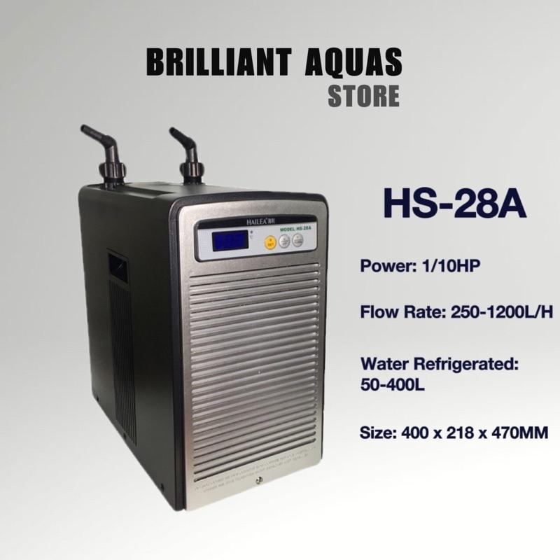 Chiller Hailea HS-28A máy làm lạnh nước chuyên dụng cho hồ cá, hồ thủy sinh và hồ tép