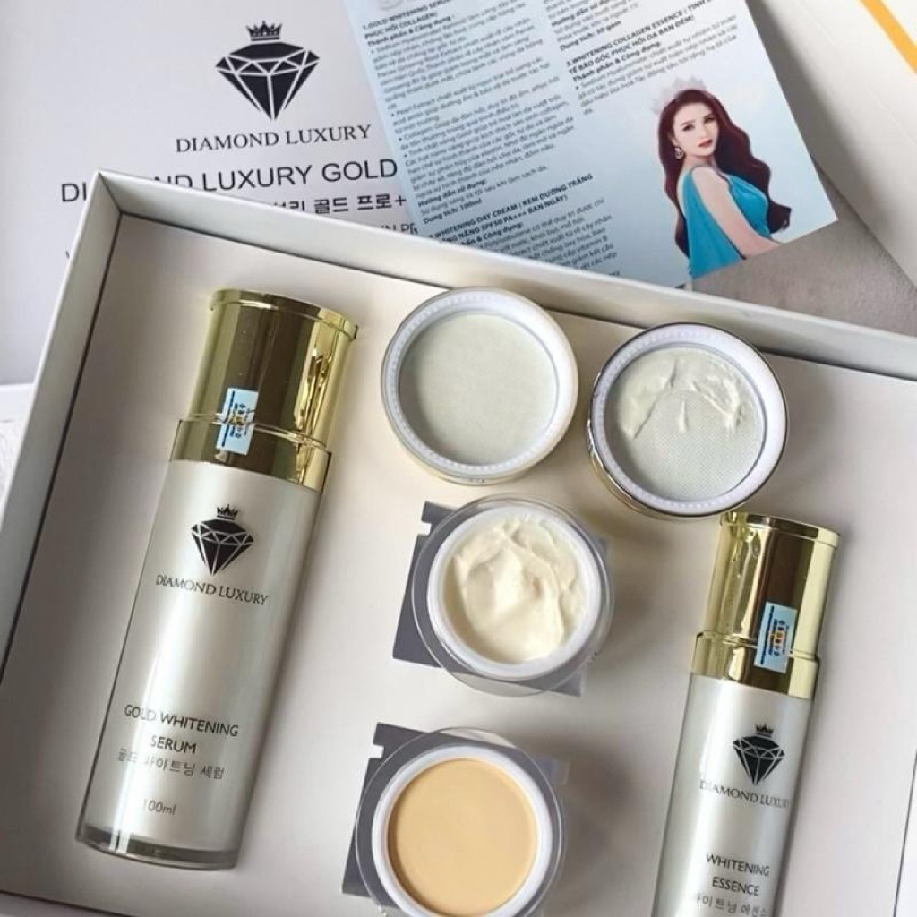 (CHÍNH HÃNG 100%) BỘ KEM NÁM DIAMOND LUXURY PRO+ dr Mishin