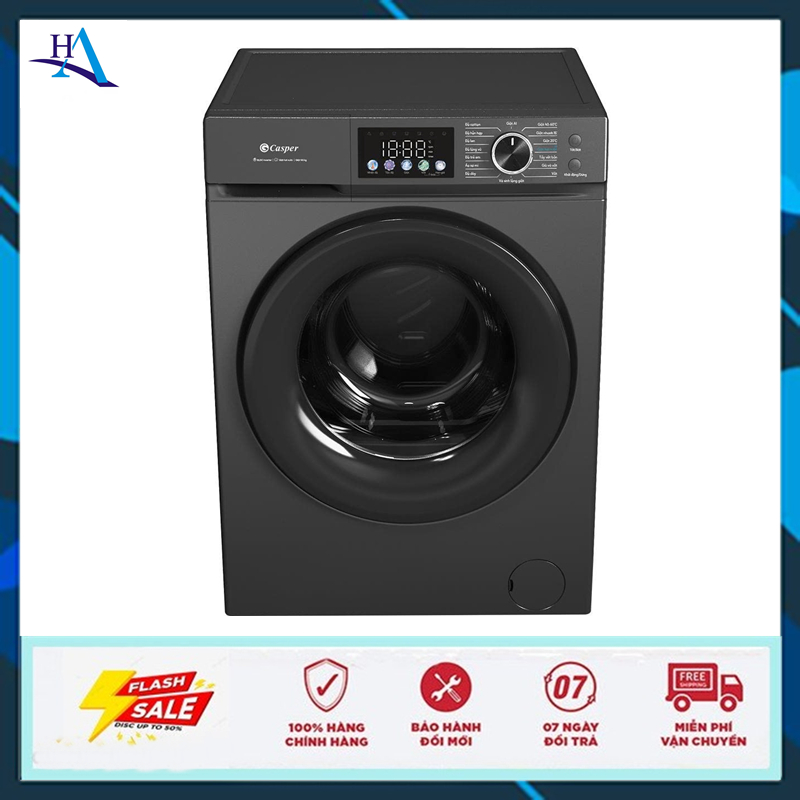 Máy giặt Casper ProWash Inverter 9.5 kg WF-D95VGR1 (Free Ship Nội Thành TP.HCM-Ngoài Tỉnh Liên Hệ Sh