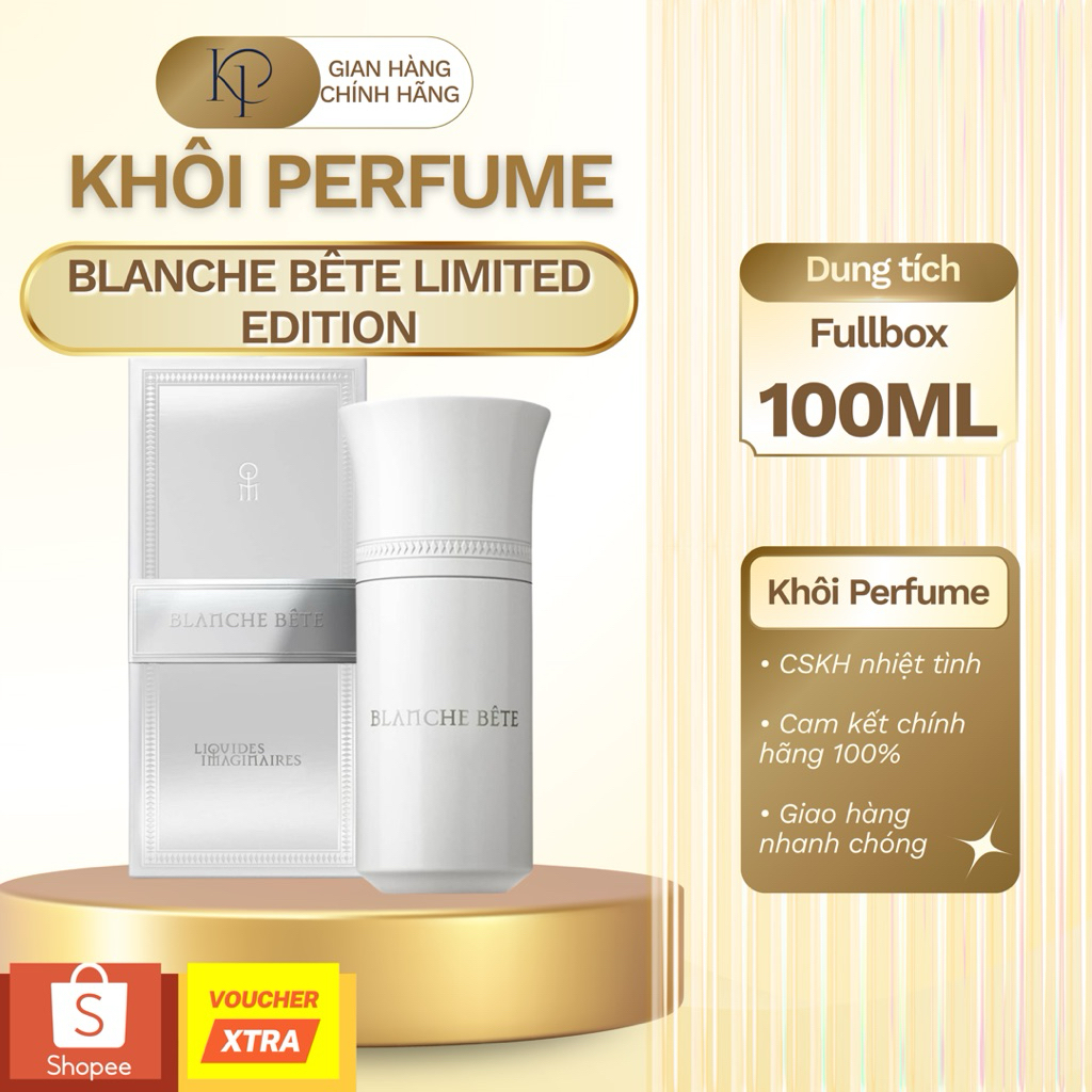 (Auth) Nước hoa Unisex Blanche Bête Limited Edition 100ml | Khôi Perfume