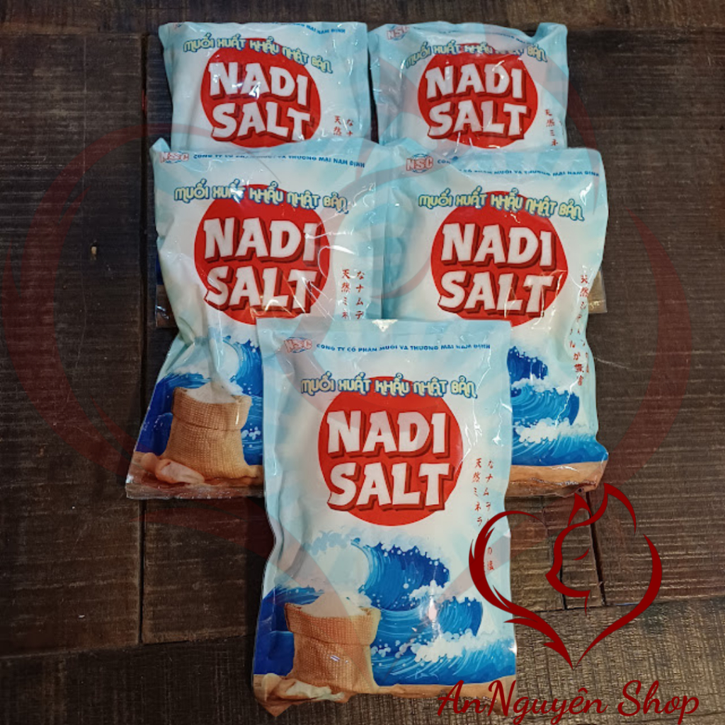 NSC, MUỐI BIỂN NAM ĐỊNH XUẤT KHẨU NHẬT BẢN 1KG – NSC, NADI SALT 1KG