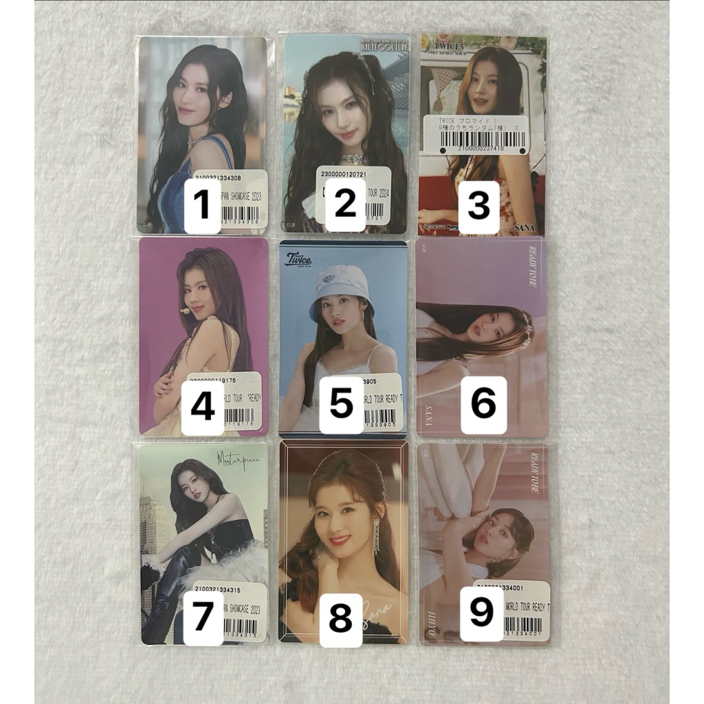 [OFFICIAL]Twice_Stickers sana jihyo non-album chính hãng