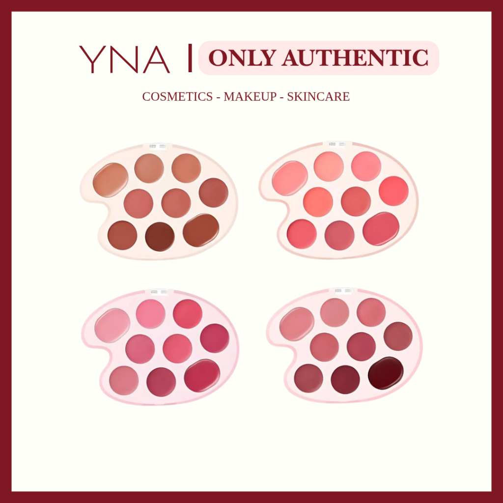 Bảng son & má hồng Dasique Mood Painting Lip & Cheek Palette - 9 colors