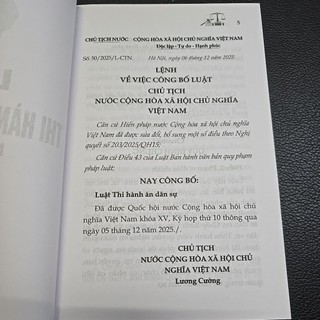 Sách - Luật thi hành án dân sự năm 2025 (NXB Lao Động)